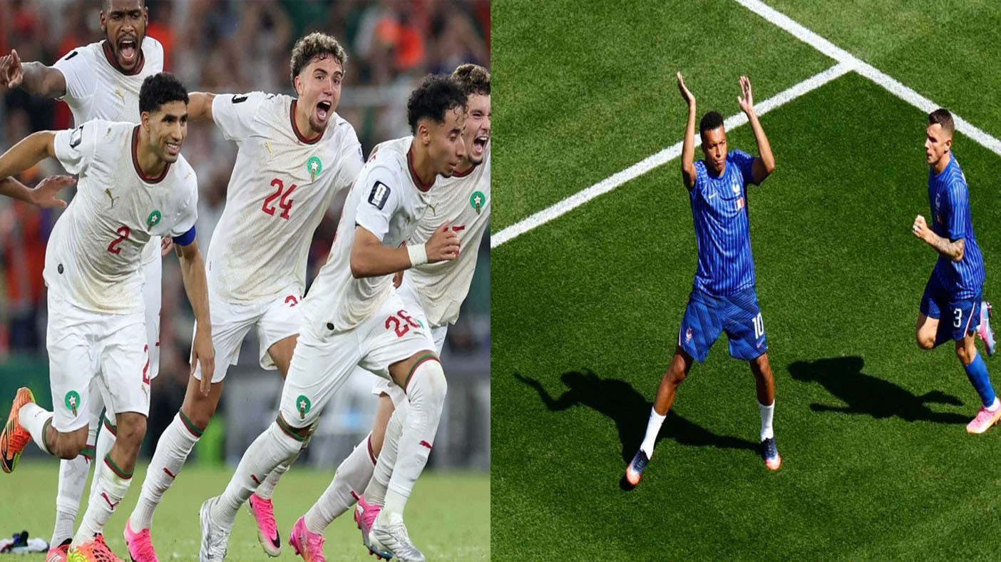 কোয়ার্টার ফাইনালে মুখোমুখি মরক্কো-ফ্রান্স, খেলা কবে-কখন?
