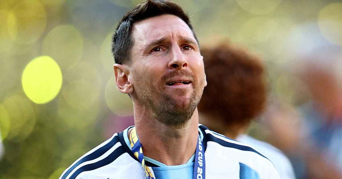 কান্নায় শেষ হলো মেসির বিশ্বকাপ অধ্যায়