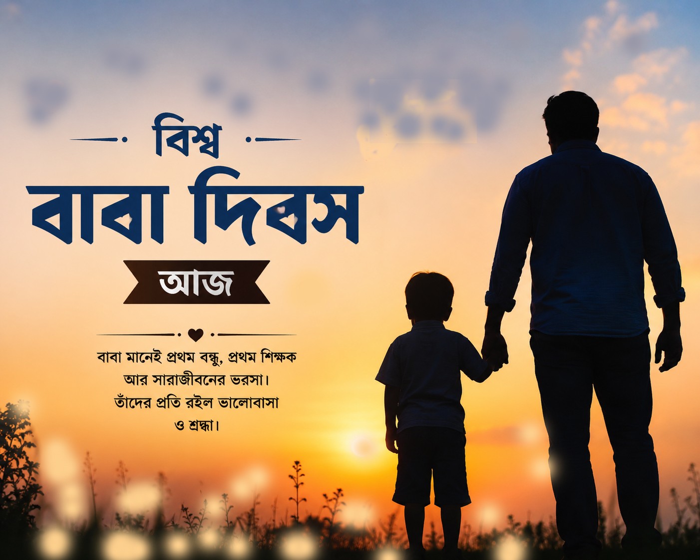 বিশ্ব বাবা দিবস আজ
